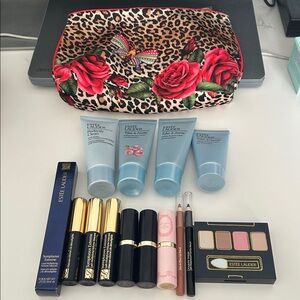 Estee Lauder Cosmetics with bag
